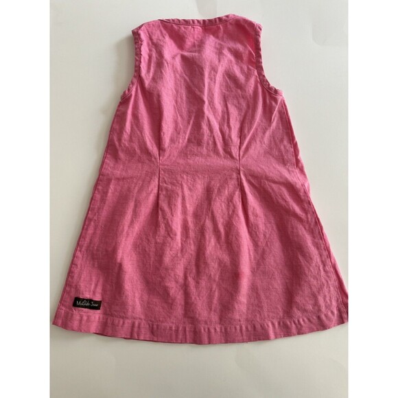 MATILDA JANE Brilliant daydream Dazzling Dream Dress SIZE 4 Pink Ruffle EUC - Picture 4 of 5